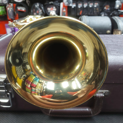 Yamaha YCR2310 Trumpet w/ Hardcase SN# 203009A "Made In Japan" Has Small Dent In Mouthpiece Tubing & Stuck Slide "Sold As Is"