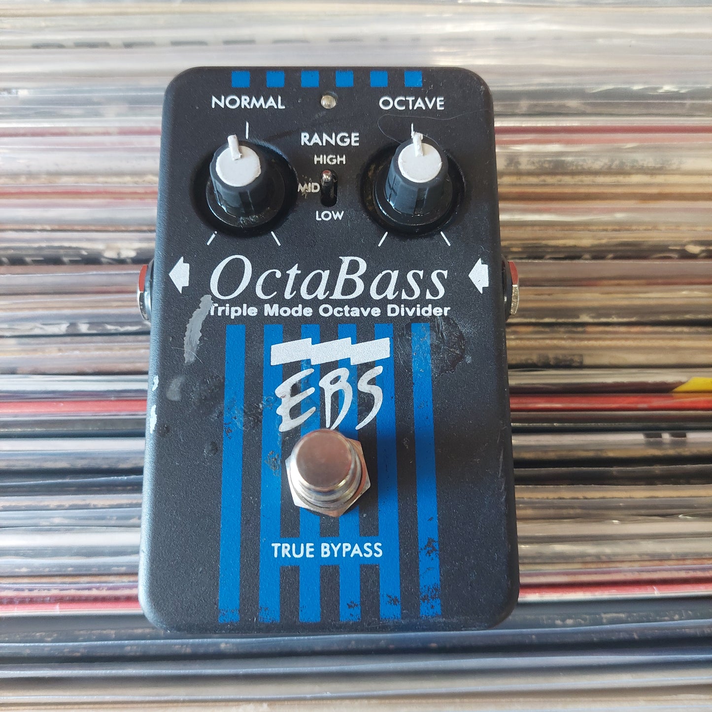 EBS OctaBass Triple Mode Octave Divider True Bypass Pedal (USED)