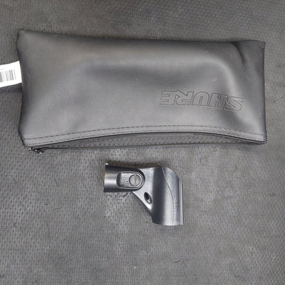 SHURE SM58 Cardioid Dynamic Vocal Microphone w/ Mic Clip, Pouch, & Original Box (USED) SN# 2EC28733729