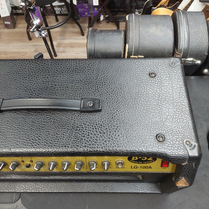 2000's B-52 Stealth Series LG-100A 100-Watt Solid State Guitar Amplifier Head w/ Power Supply (USED) SN# AFL01