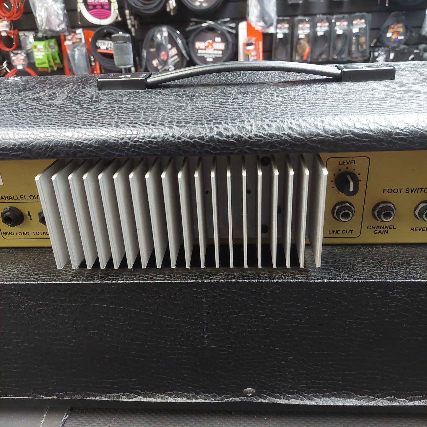 2000's B-52 Stealth Series LG-100A 100-Watt Solid State Guitar Amplifier Head w/ Power Supply (USED) SN# AFL01