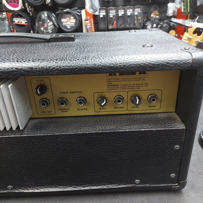 2000's B-52 Stealth Series LG-100A 100-Watt Solid State Guitar Amplifier Head w/ Power Supply (USED) SN# AFL01