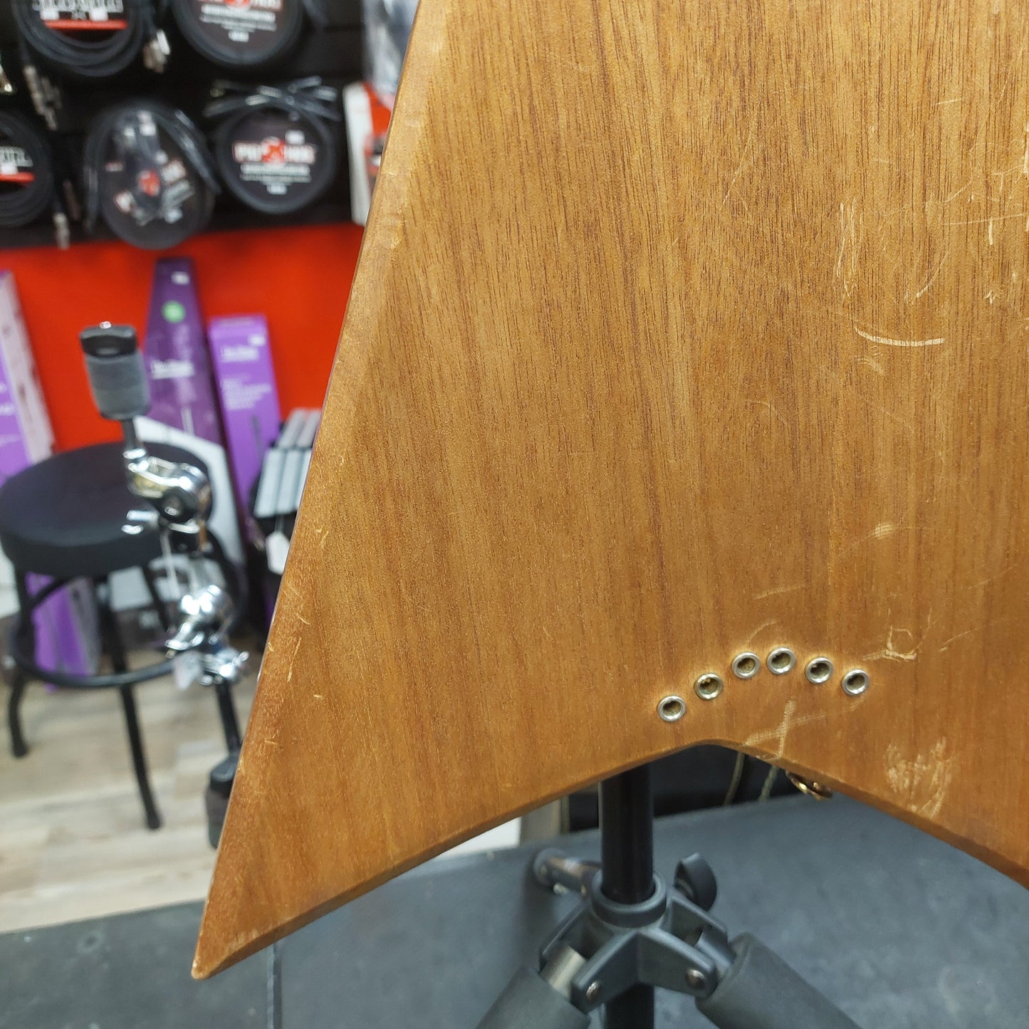 2019 Jackson JS Series Rhoads JS32T FSR Amaranth Fingerboard, Natural Oil  SN# CWJ1940625