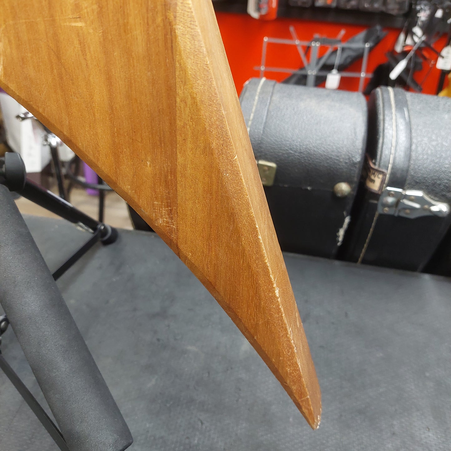 2019 Jackson JS Series Rhoads JS32T FSR Amaranth Fingerboard, Natural Oil  SN# CWJ1940625