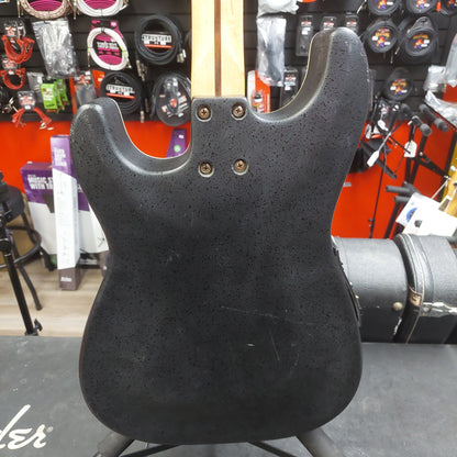 2008 Fender Stratacoustic Electric Acoustic Guitar - Black Gloss SN# 08060471 "Sold As Is" (Has High Action Truss Rod Is Maxed out)