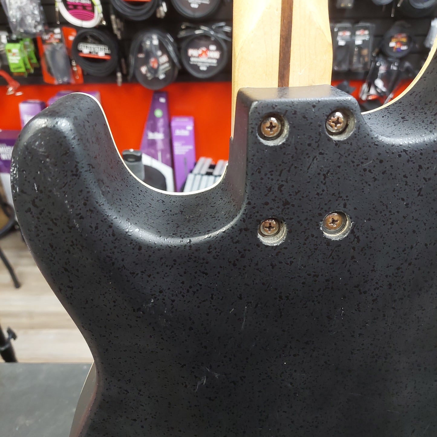 2008 Fender Stratacoustic Electric Acoustic Guitar - Black Gloss SN# 08060471 "Sold As Is" (Has High Action Truss Rod Is Maxed out)
