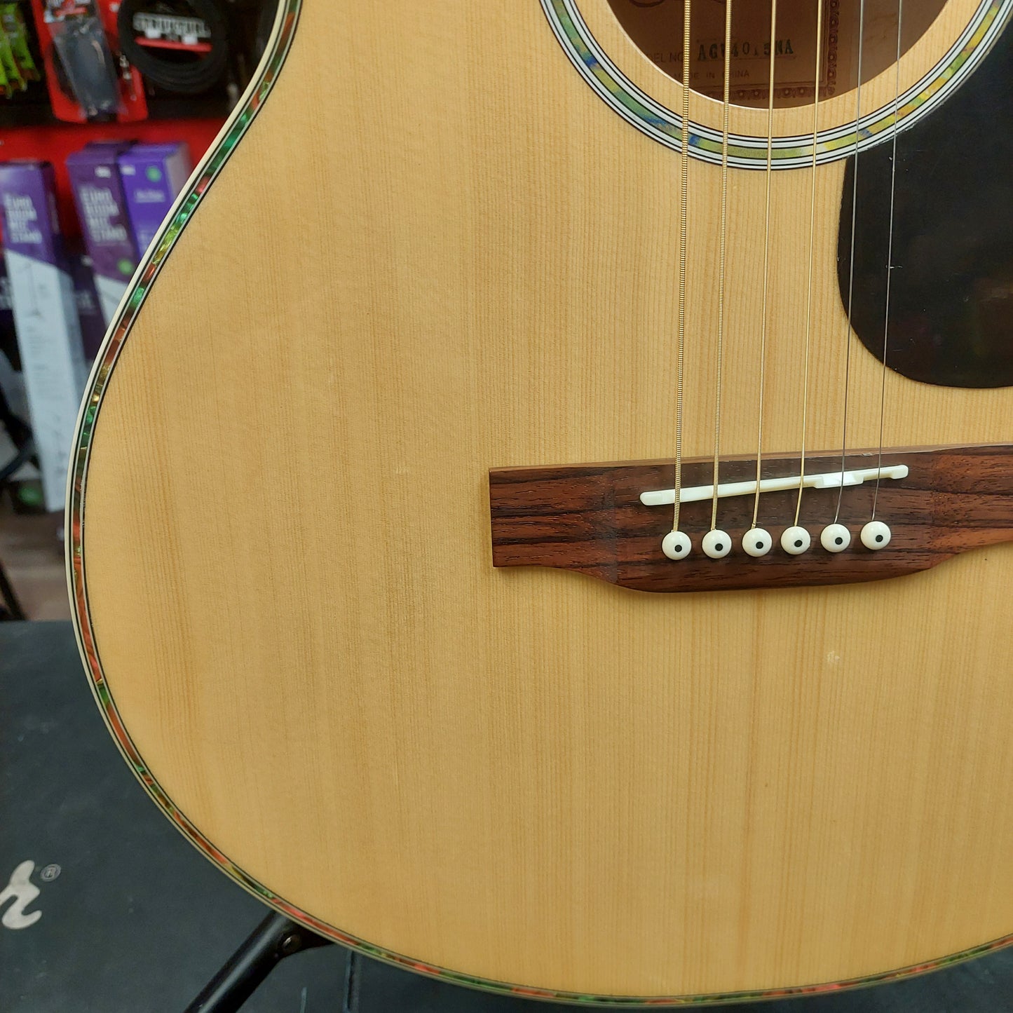 Sequoia AGW4015NA Dreadnought Acoustic Guitar - Natural Gloss (USED)