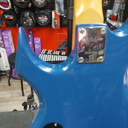 2000's B.C. RICH WARLOCK BRONZE SERIES ELECTRIC GUITAR - BLUE GLOSS SN# 32421290