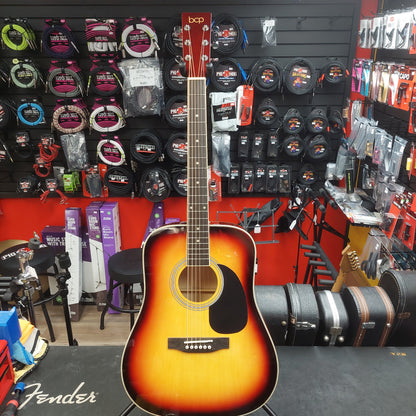 BCP 6-String Acoustic Guitar - Sunburst w/ Gig Bag (USED)