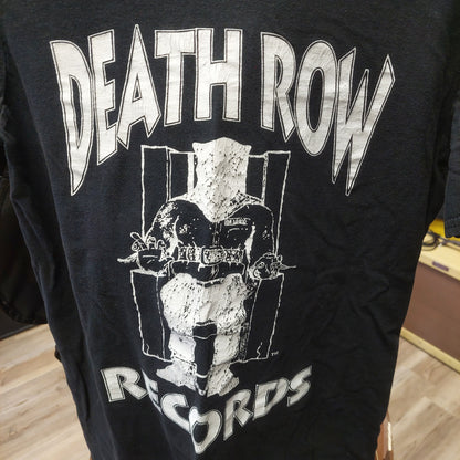Death Row Records Graphic T-Shirt - Medium - Black