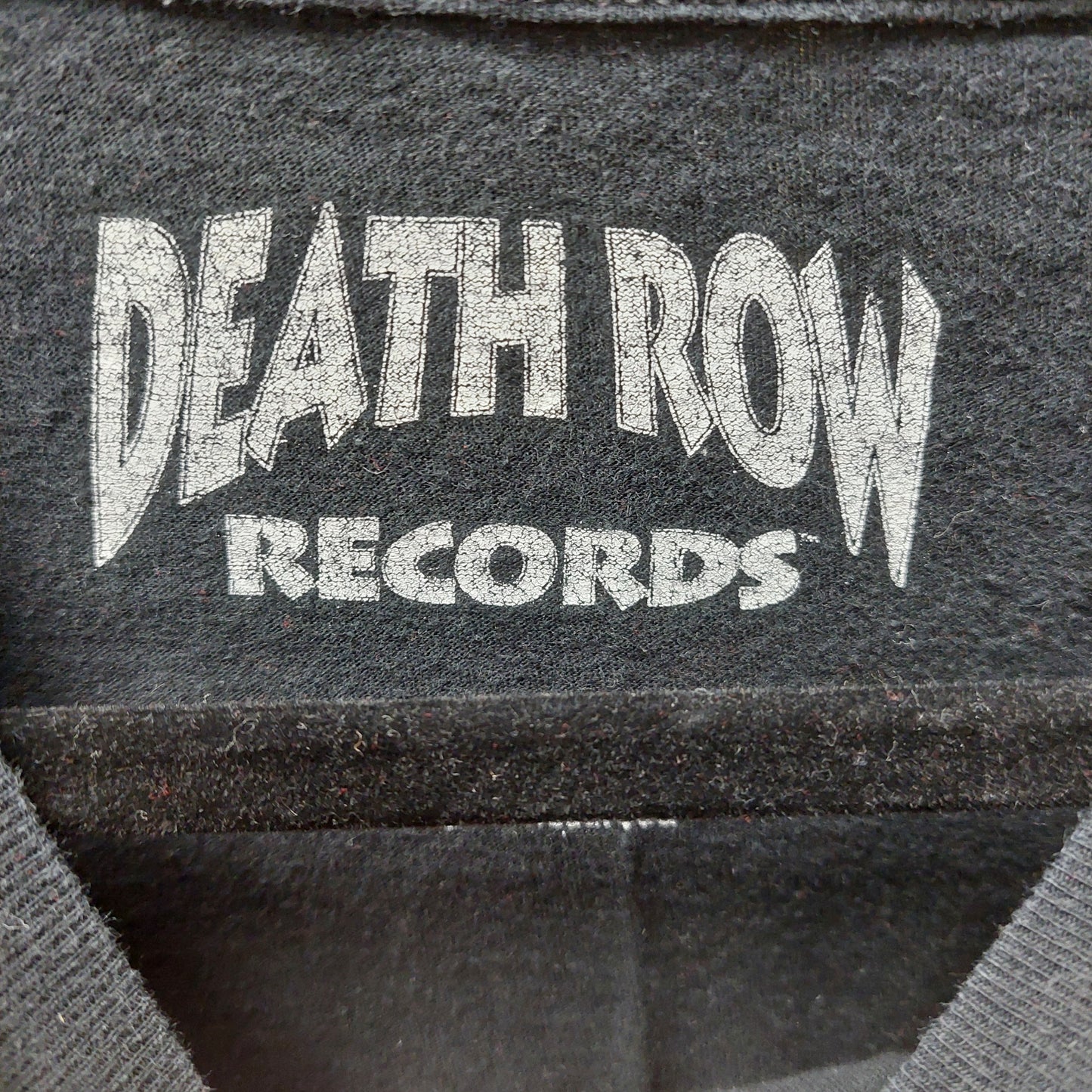 Death Row Records Graphic T-Shirt - Medium - Black