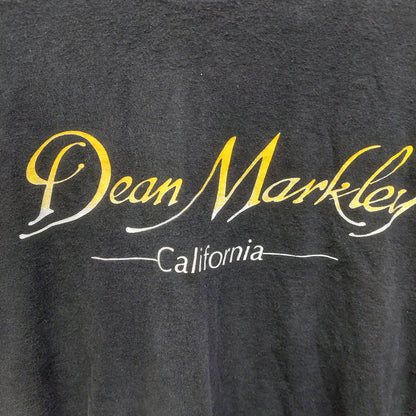 Dean Markley California Promo T-Shirt - Large - Black (USED)