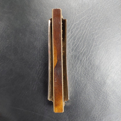 M. Hohner Auto Valve Harp Key of C No.105 Vintage German Harmonica w/ Box