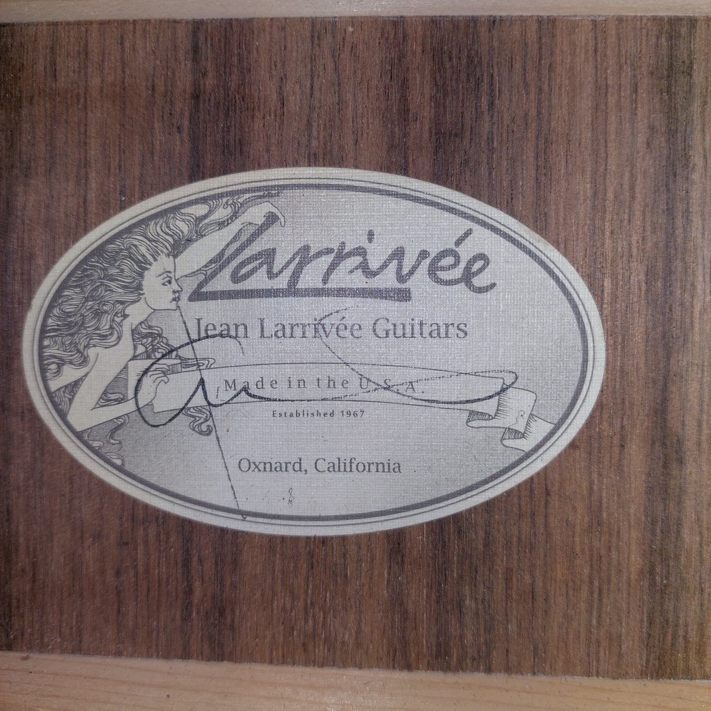 2005-2006 Jean Larrivee OM-03 Acoustic Guitar - Natural w/ Hard Case SN# 129309 "Made In USA"
