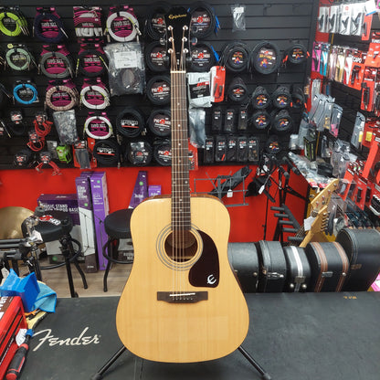 2014 EPIPHONE PR-150 NA Acoustic Guitar - Natural SN# 1405112947