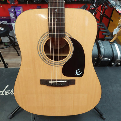 2014 EPIPHONE PR-150 NA Acoustic Guitar - Natural SN# 1405112947