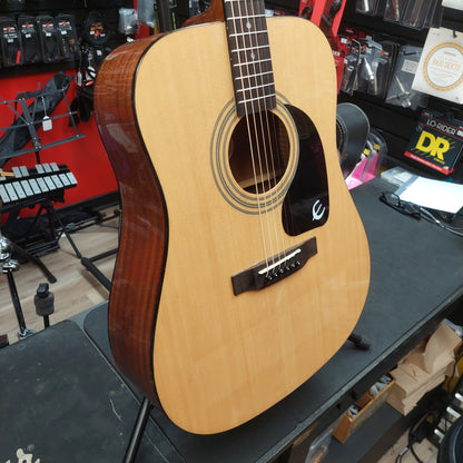 2014 EPIPHONE PR-150 NA Acoustic Guitar - Natural SN# 1405112947