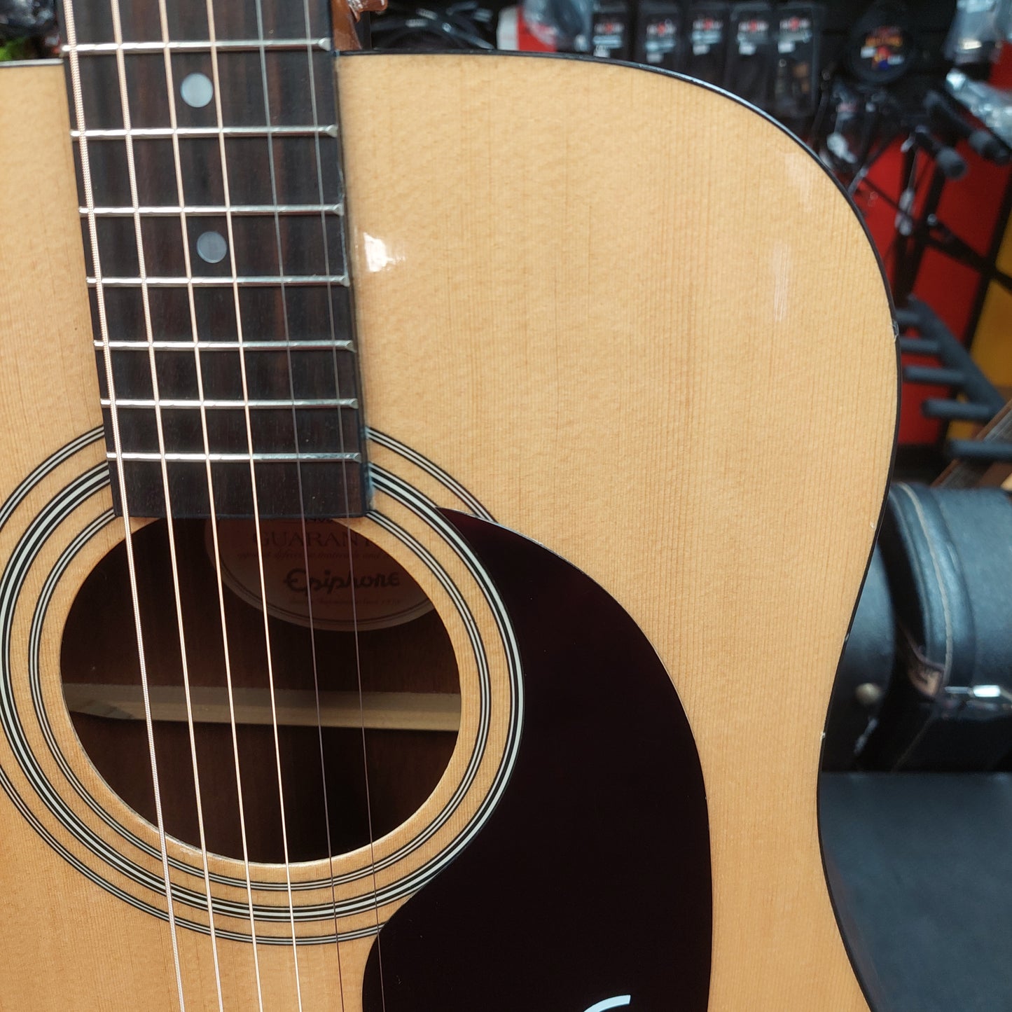 2014 EPIPHONE PR-150 NA Acoustic Guitar - Natural SN# 1405112947
