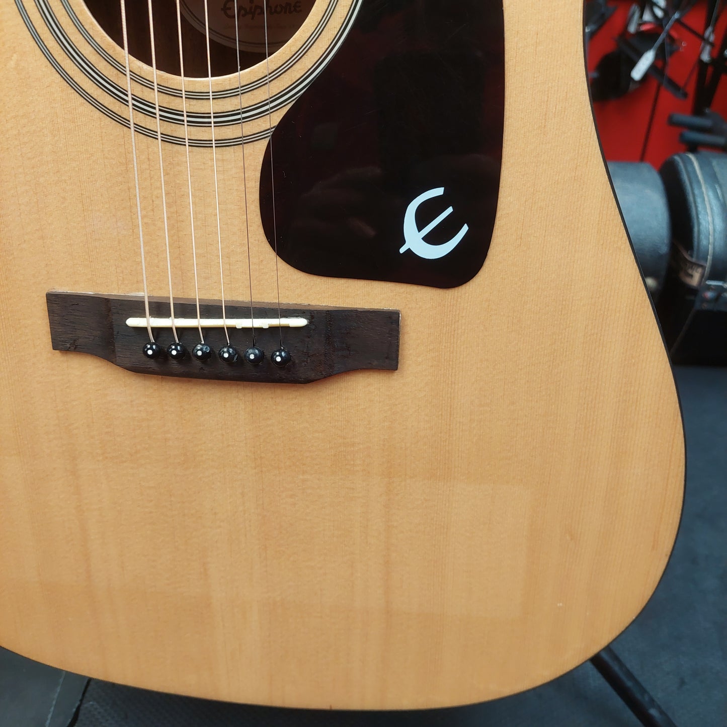 2014 EPIPHONE PR-150 NA Acoustic Guitar - Natural SN# 1405112947