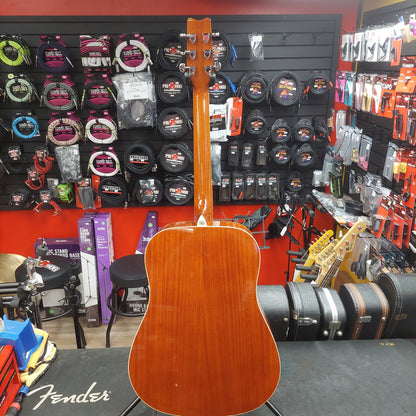 2004 Washburn D9C Acoustic Guitar - Natural SN# FC040701302