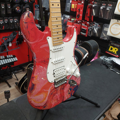 Custom Strat Electric Guitar - Swirl Finish