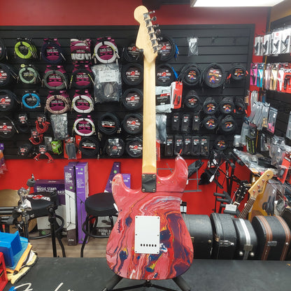 Custom Strat Electric Guitar - Swirl Finish