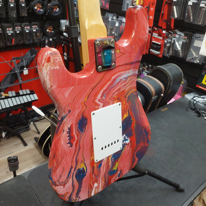 Custom Strat Electric Guitar - Swirl Finish