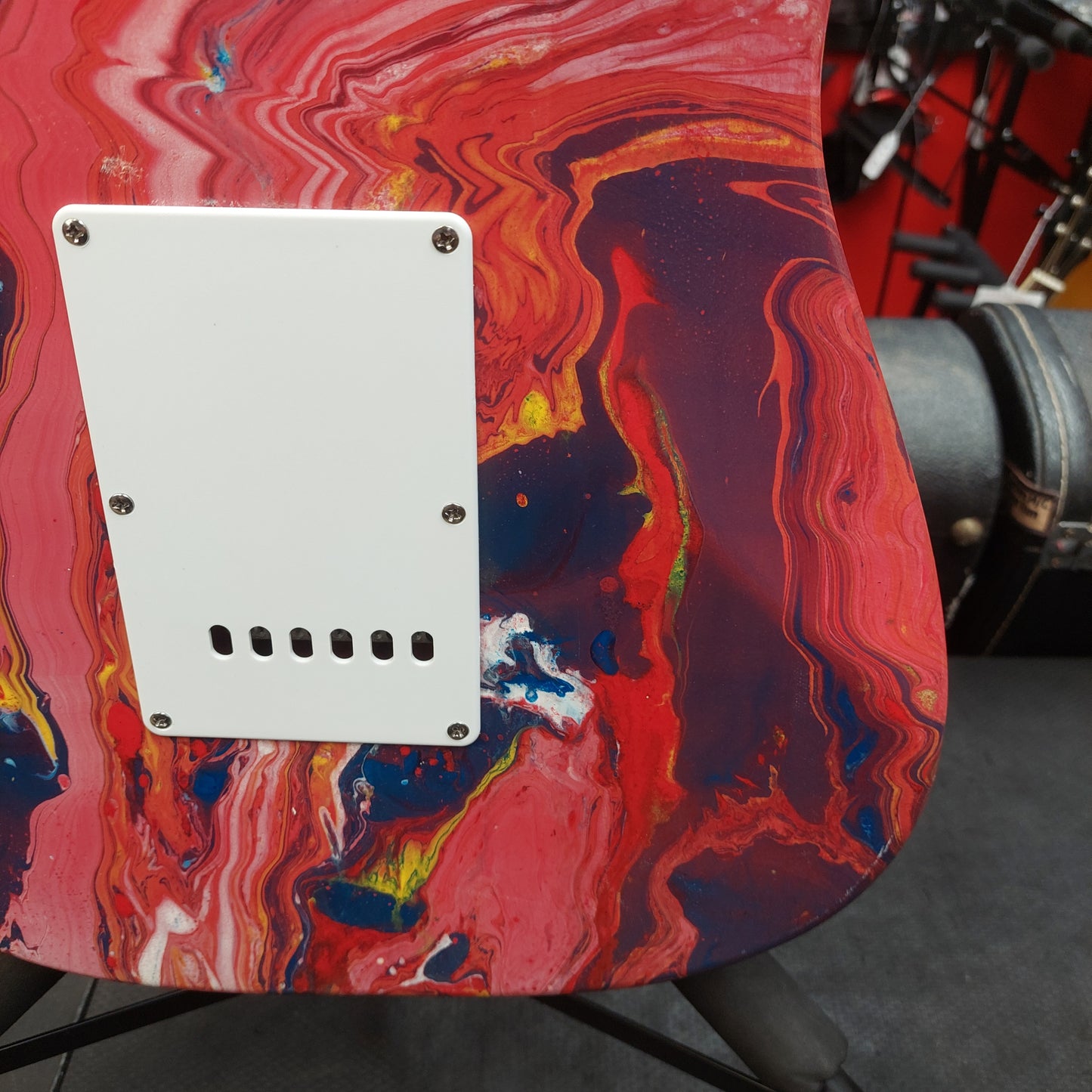 Custom Strat Electric Guitar - Swirl Finish