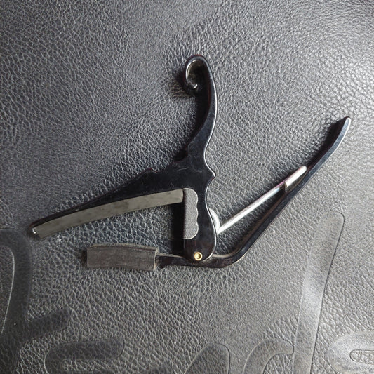 Kyser KG6B Quick-Change Guitar Capo for 6-String Acoustic Guitars - Black (USED)
