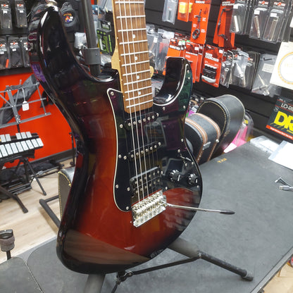 2011 Yamaha Pacifica PAC012DLX Double Cutaway Electric Guitar - Old Violin Sunburst SN# llN123410