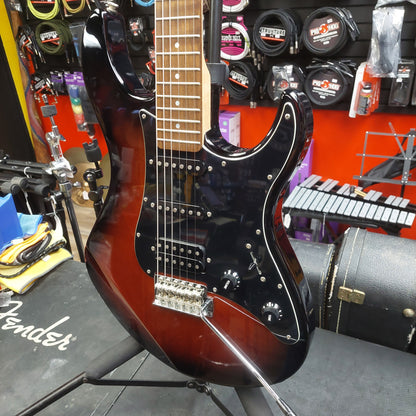 2011 Yamaha Pacifica PAC012DLX Double Cutaway Electric Guitar - Old Violin Sunburst SN# llN123410