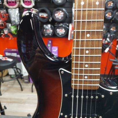 2011 Yamaha Pacifica PAC012DLX Double Cutaway Electric Guitar - Old Violin Sunburst SN# llN123410