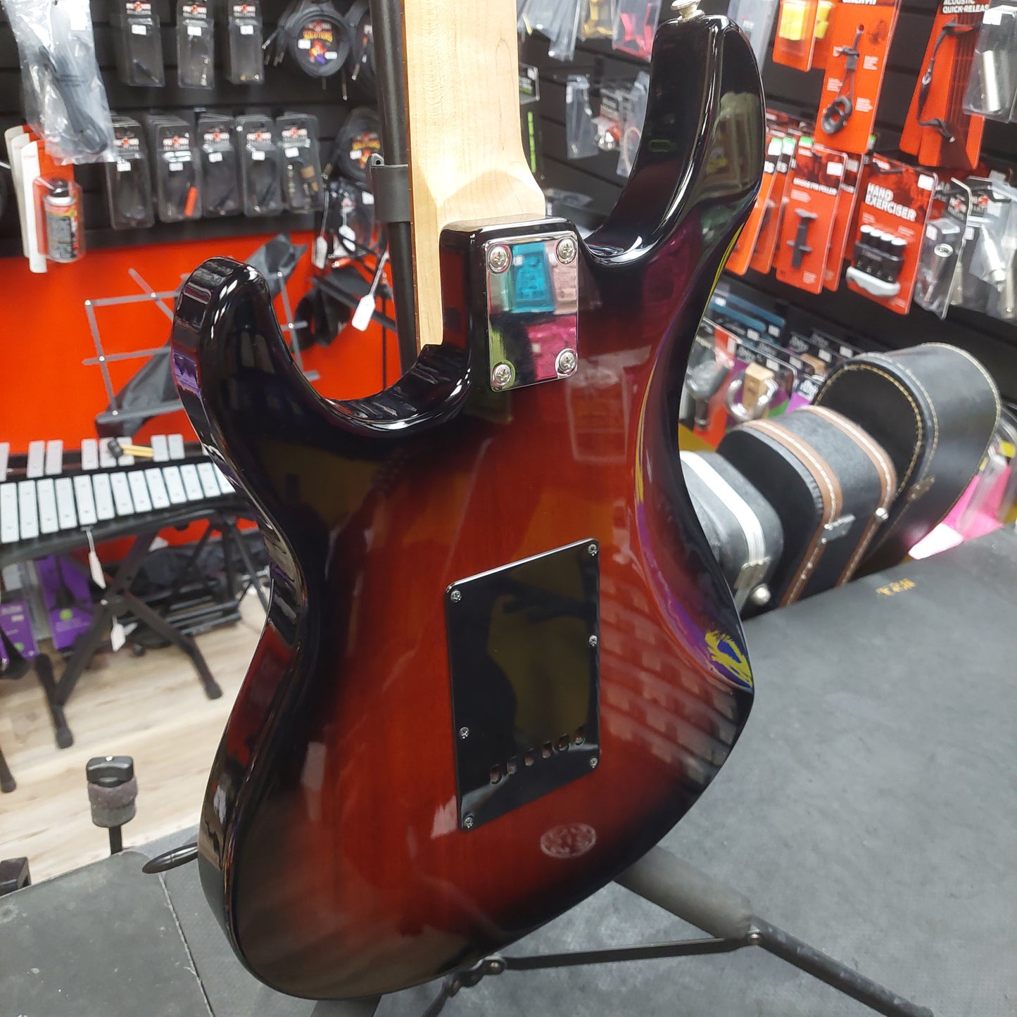 2011 Yamaha Pacifica PAC012DLX Double Cutaway Electric Guitar - Old Violin Sunburst SN# llN123410