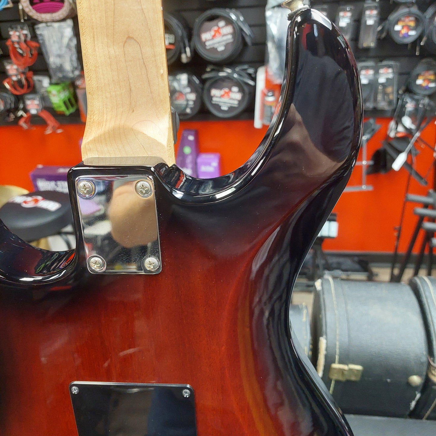 2011 Yamaha Pacifica PAC012DLX Double Cutaway Electric Guitar - Old Violin Sunburst SN# llN123410