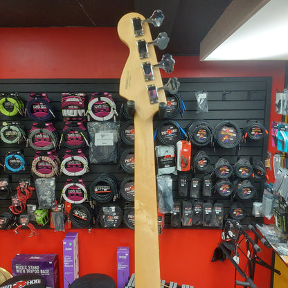 2000 Squier Affinity Precision Bass Rosewood Fingerboard - Black "Sold As Is" Has slightly Warped Neck