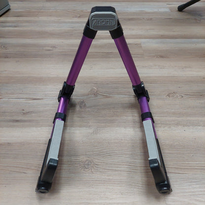 AROMA Aluminum Alloy A-Frame Foldable Guitar Stand - Purple (USED)
