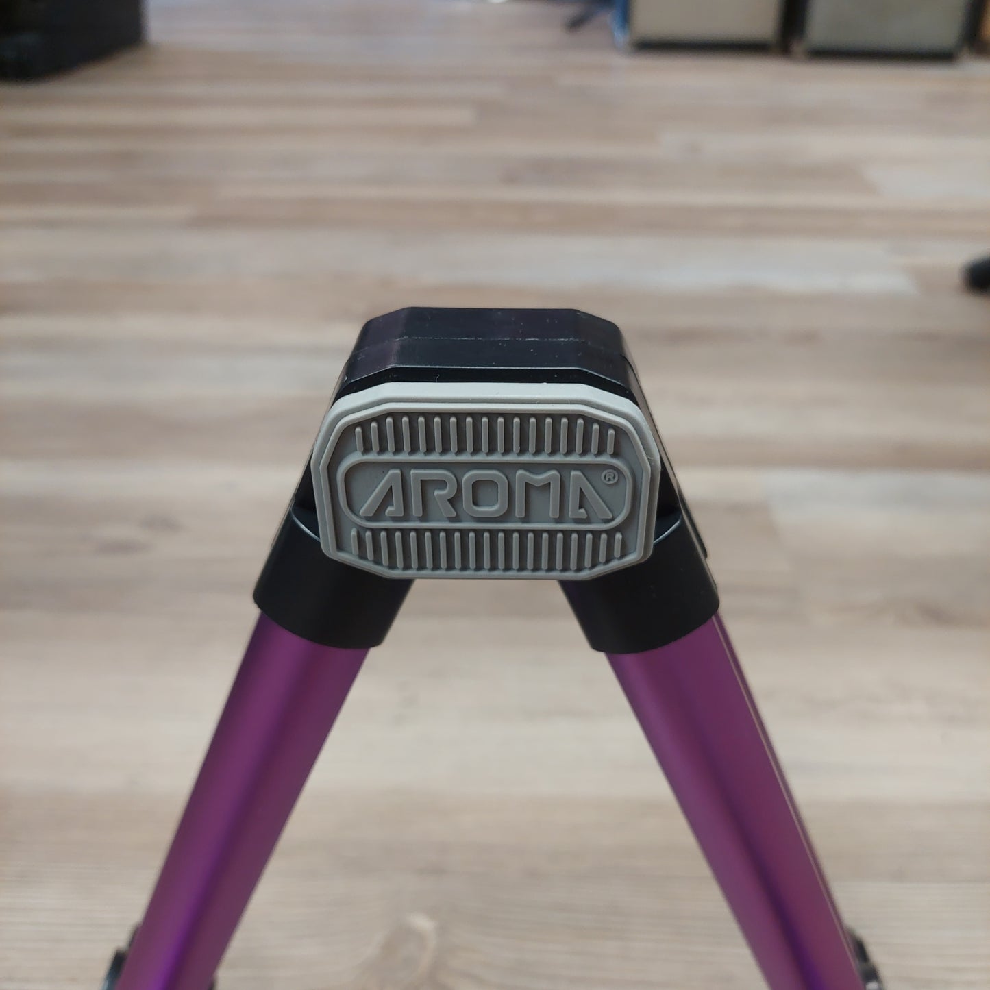 AROMA Aluminum Alloy A-Frame Foldable Guitar Stand - Purple (USED)