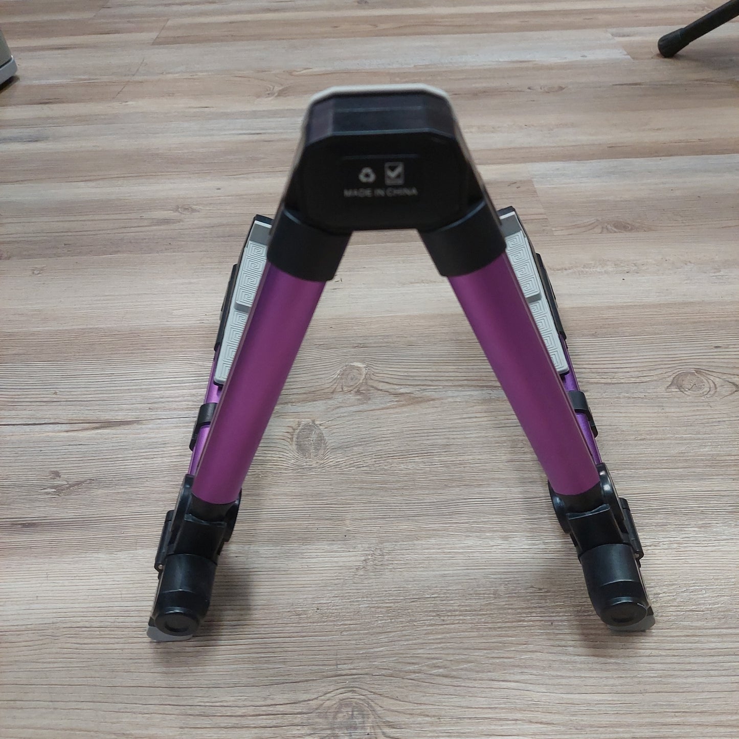 AROMA Aluminum Alloy A-Frame Foldable Guitar Stand - Purple (USED)