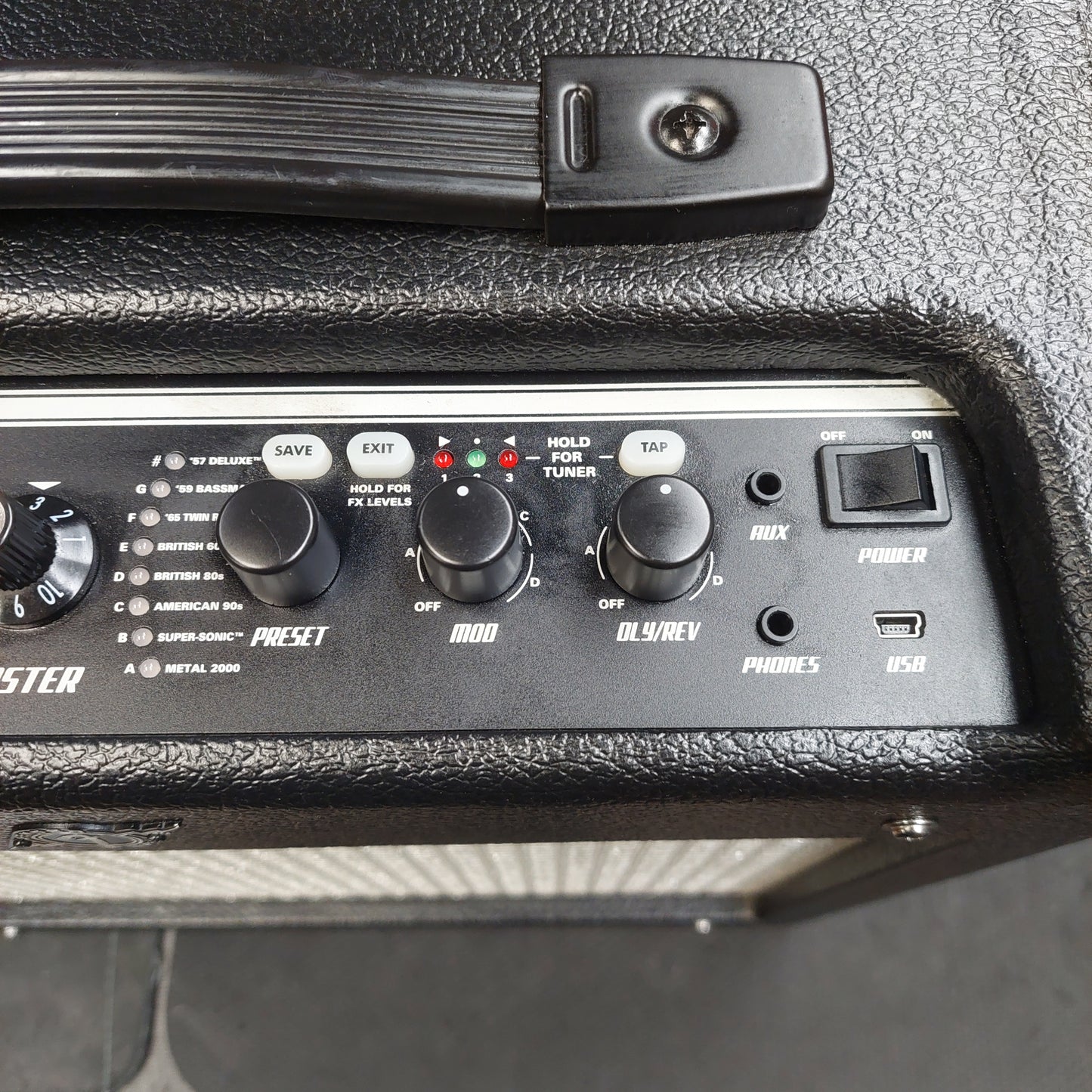 2014 Fender Mustang 1 (V.2) 20 Watt 120V 1x8" Modeling Guitar Combo Amplifier SN# CGPB14010701