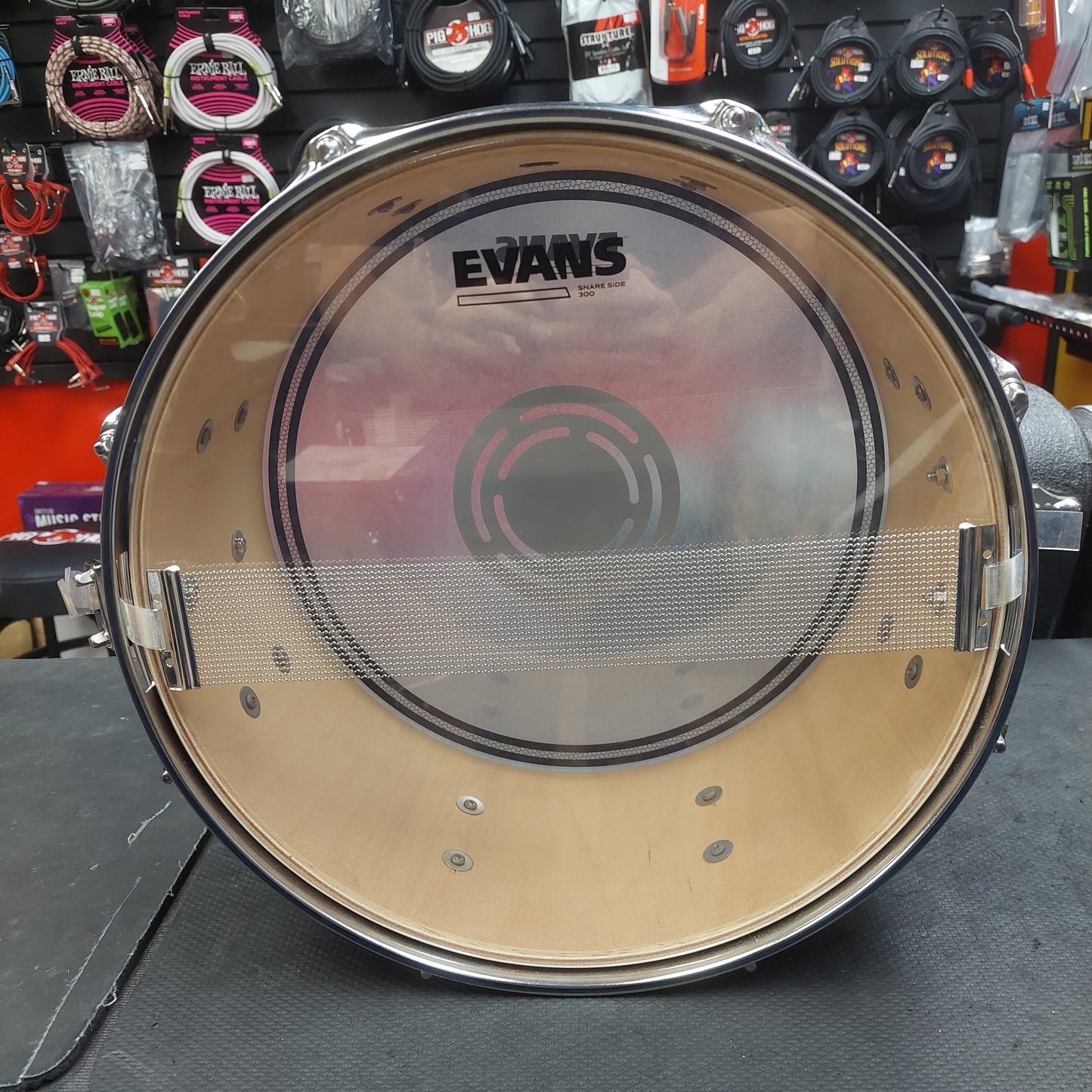 Ludwig Accent Combo 14" Snare - Black (USED) "Made In Taiwan"