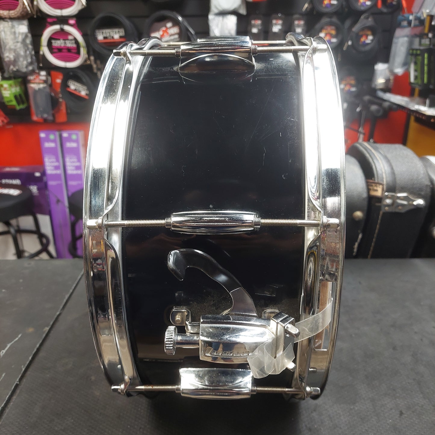 Ludwig Accent Combo 14" Snare - Black (USED) "Made In Taiwan"