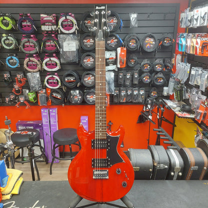 2000's Ibanez GAX30 Electric Guitar - Transparent Red