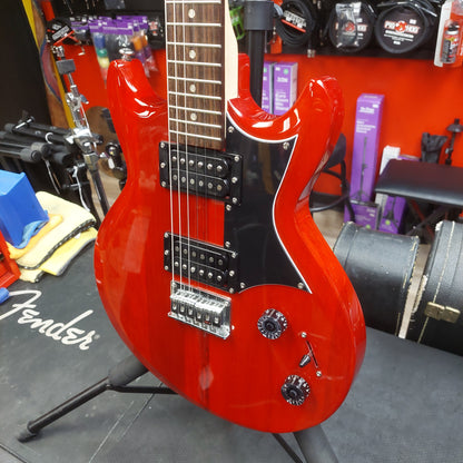 2000's Ibanez GAX30 Electric Guitar - Transparent Red