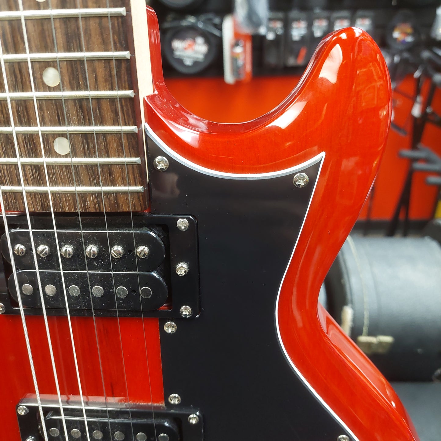 2000's Ibanez GAX30 Electric Guitar - Transparent Red