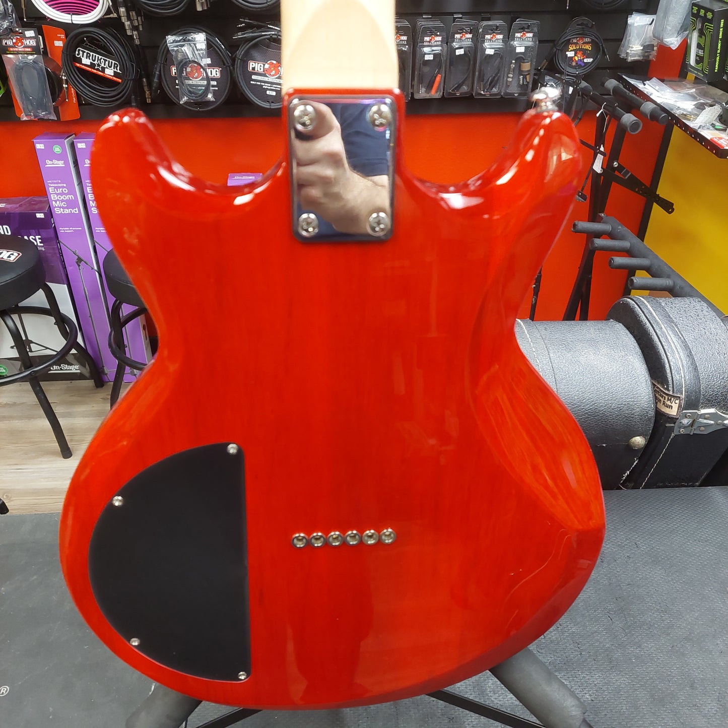 2000's Ibanez GAX30 Electric Guitar - Transparent Red