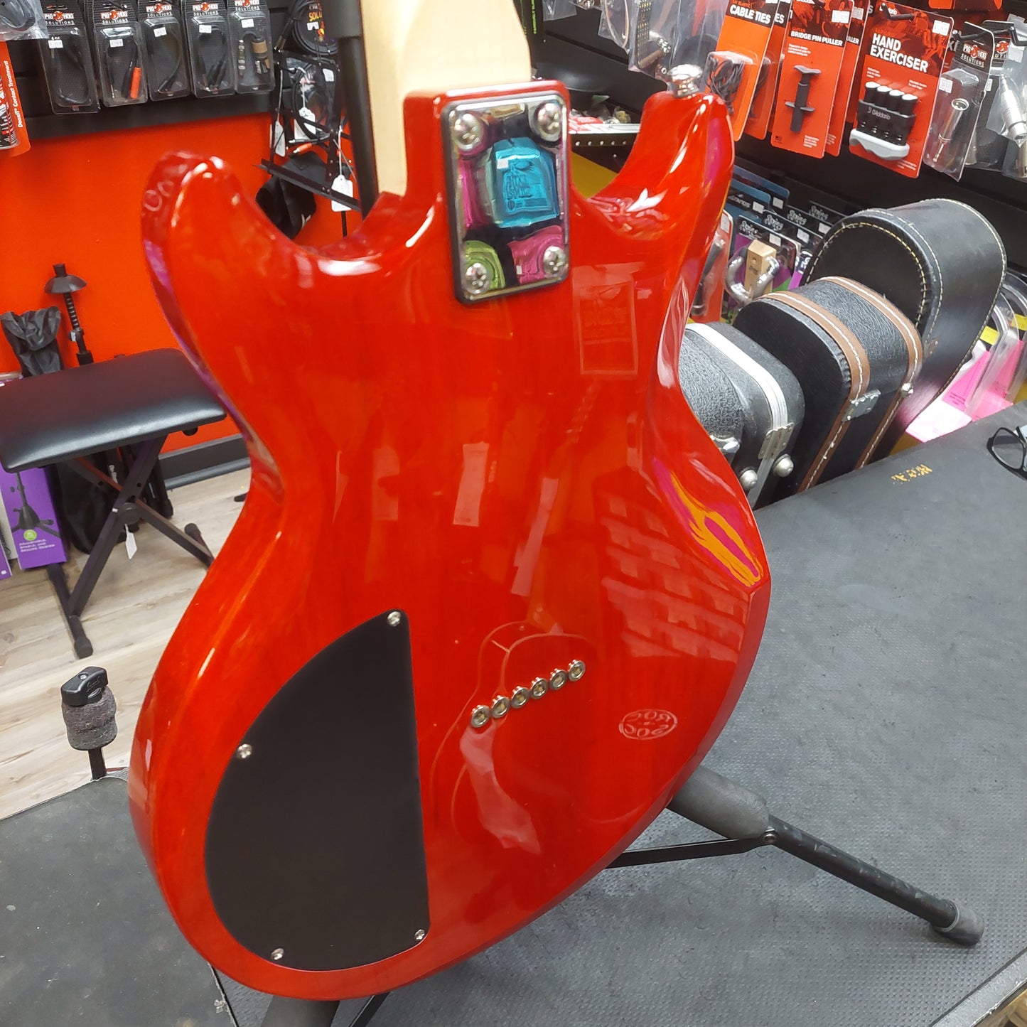 2000's Ibanez GAX30 Electric Guitar - Transparent Red