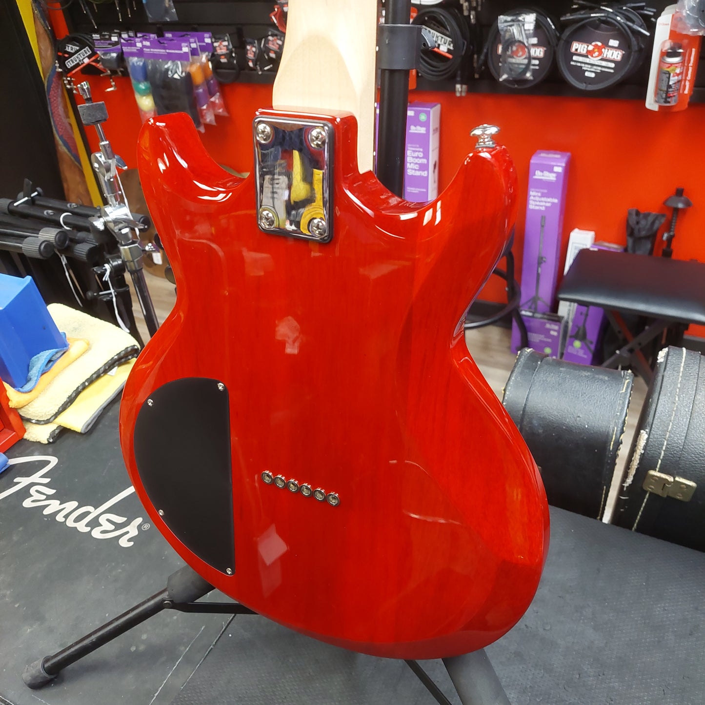 2000's Ibanez GAX30 Electric Guitar - Transparent Red
