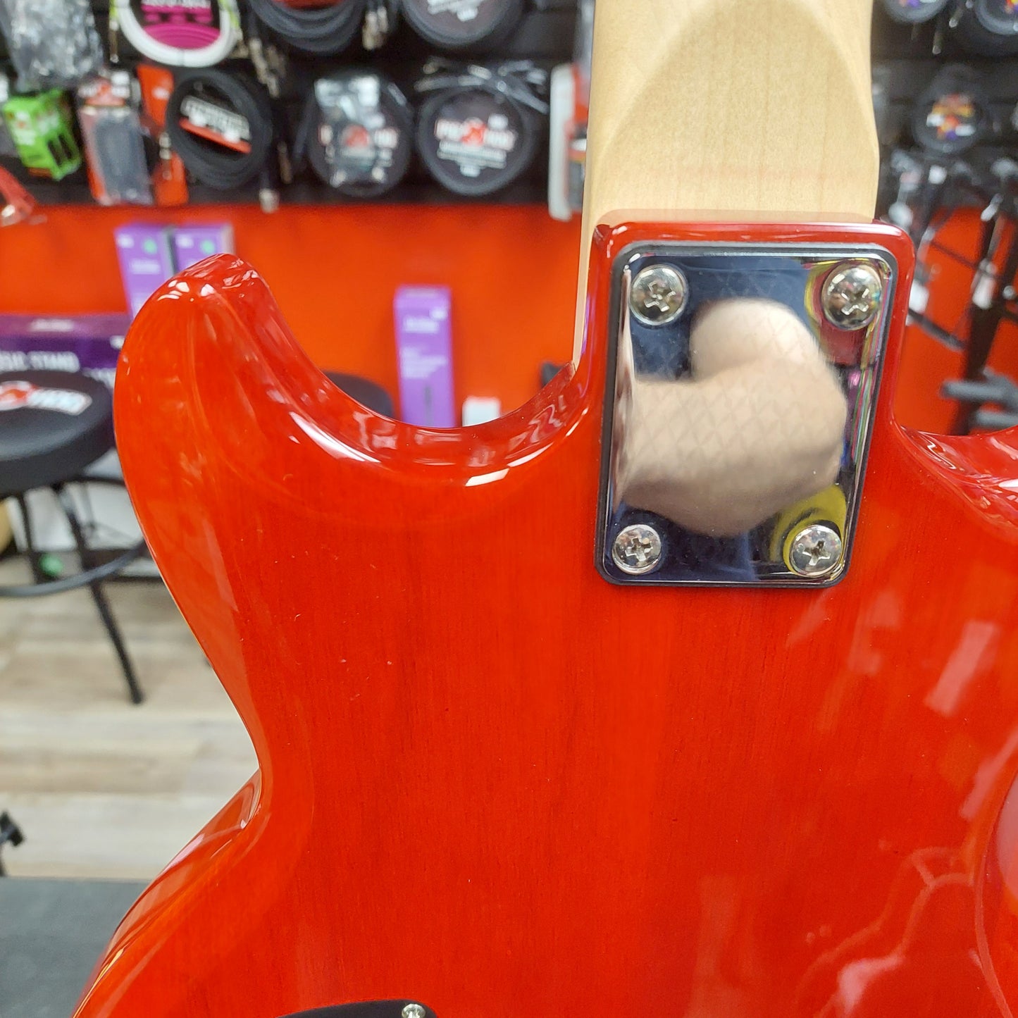2000's Ibanez GAX30 Electric Guitar - Transparent Red