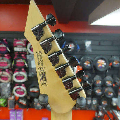 2022 B.C Rich Warlock N.J. Series Electric Guitar - Black "Netflix Stranger Things Collab" w/ B.C. Rich Guitars USA Gig Bag SN# H22060084 "Missing Back Plate" (Hellfire Club #0310 Of 2000)