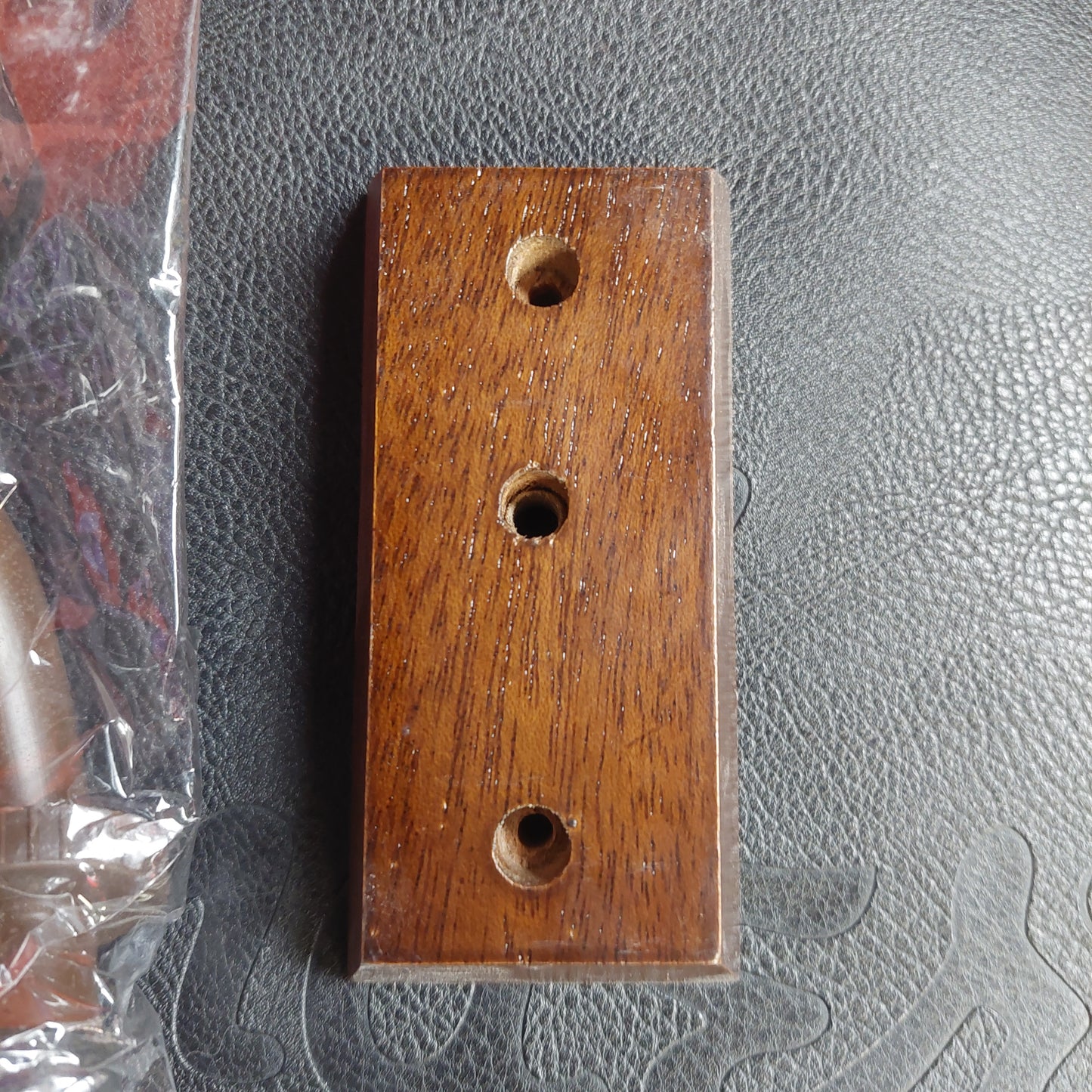 Guitar Wall Mount Hanger w/ Hardware - Black Walnut